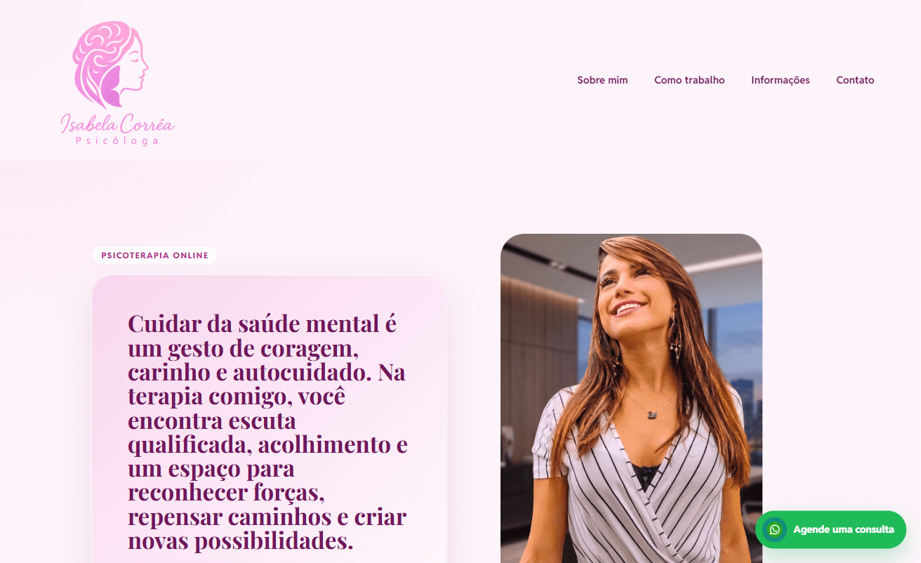 Isabela Corrêa Psychology Platform